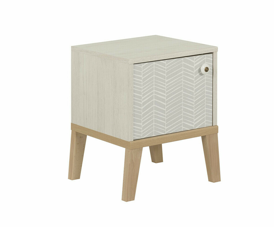 Chevet Enfant Malte pieds en htre brut 