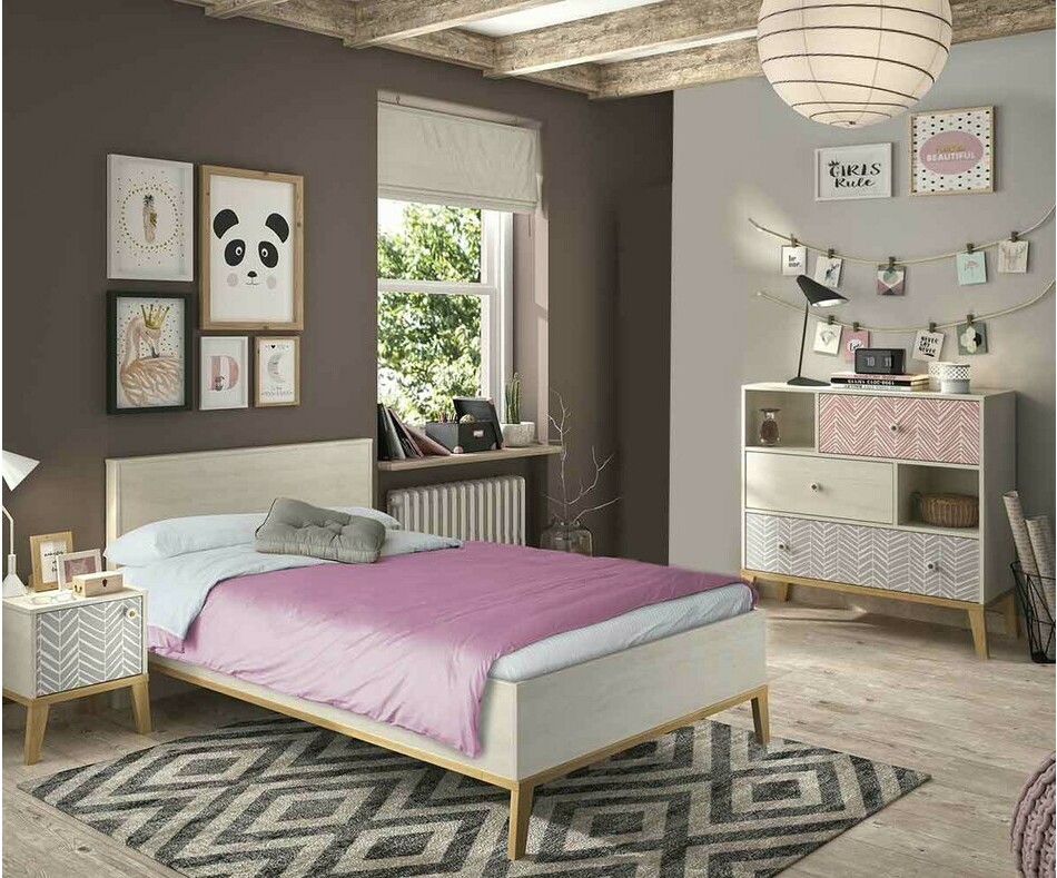 Chambre Enfant 3 meubles Malte 