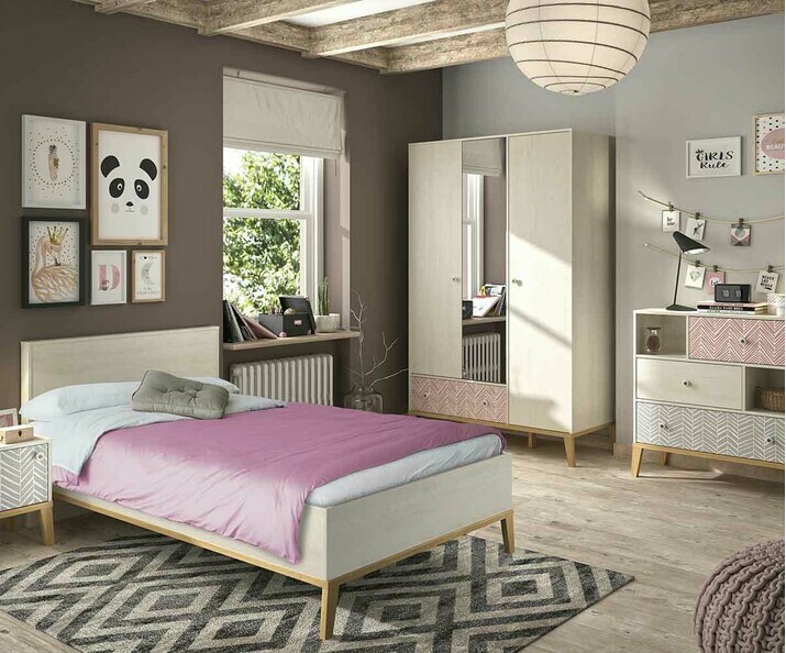 Chambre enfant 4 meubles - Malte