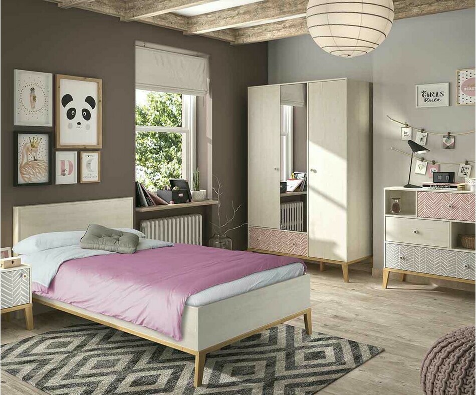 Chambre Enfant 4 meubles Malte