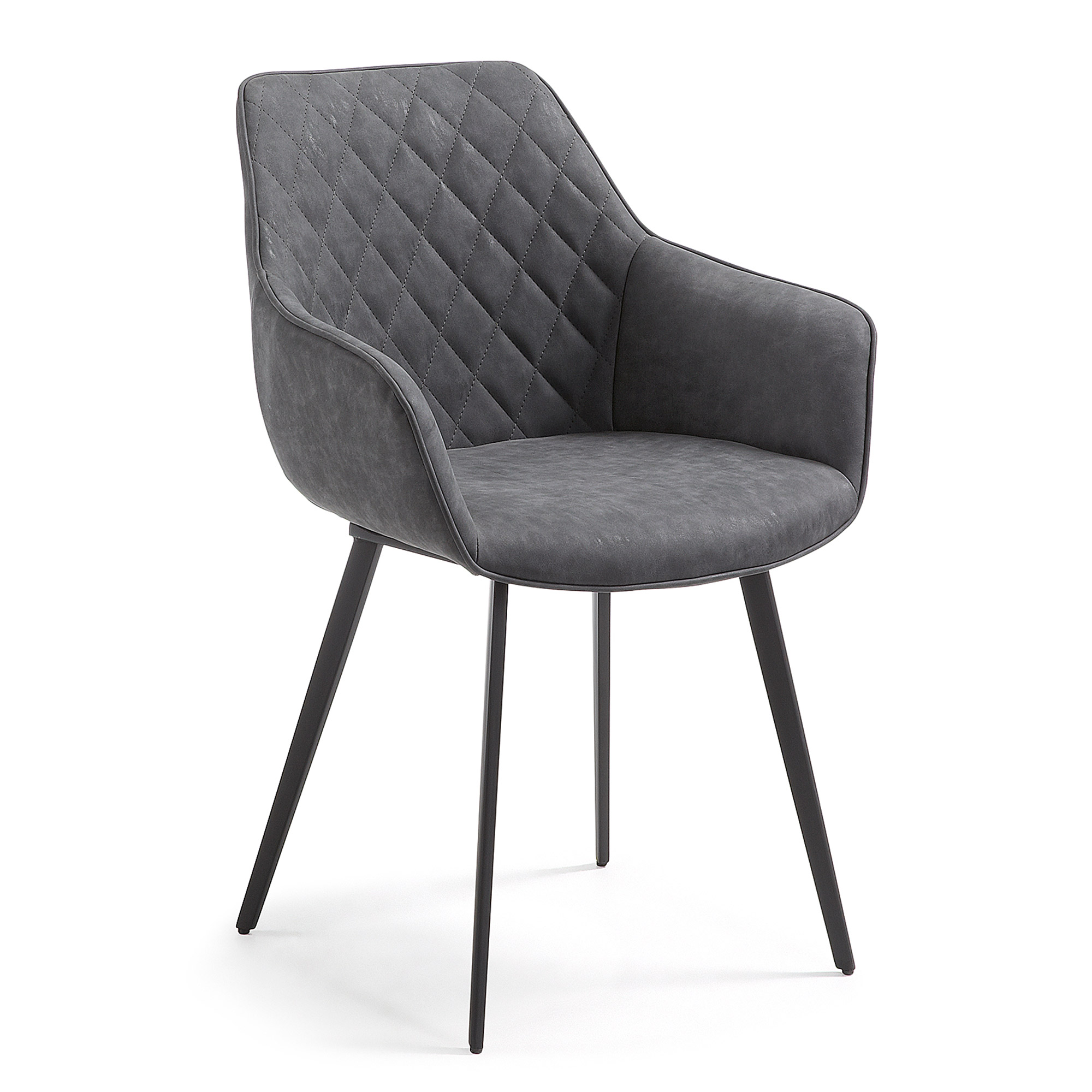 Fauteuil Paxi coloris gris anthracite