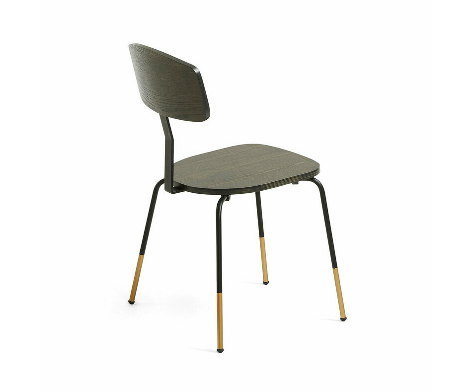 Chaise Oxford avec pitement en mtal