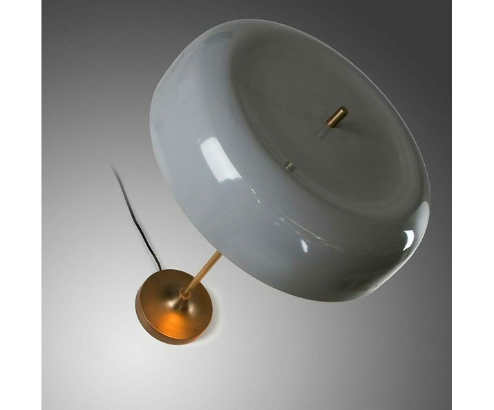 Lampe Tempa avec abat-jour gris
