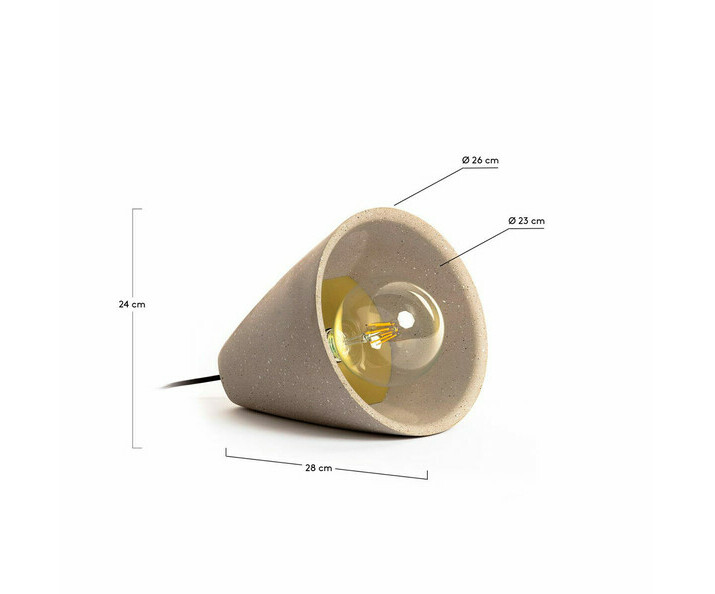 Dimensions lampe Togo