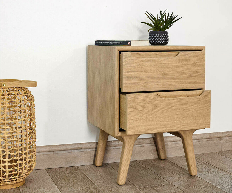 Chevet pour chambre adulte avec tiroirs