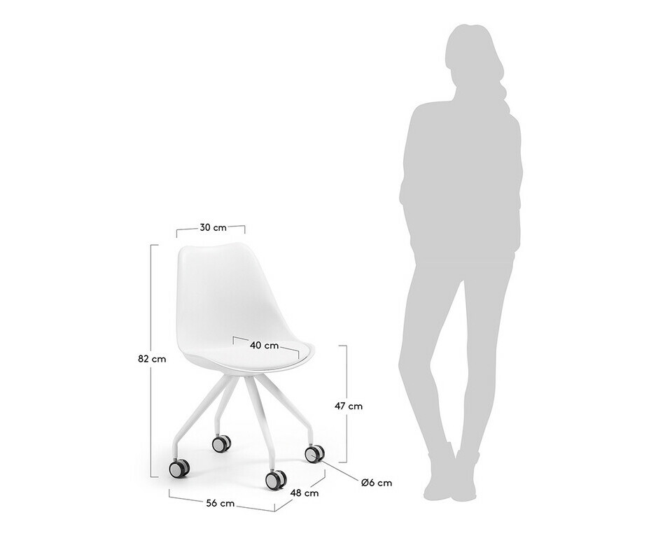 Dimensions chaise de bureau 
