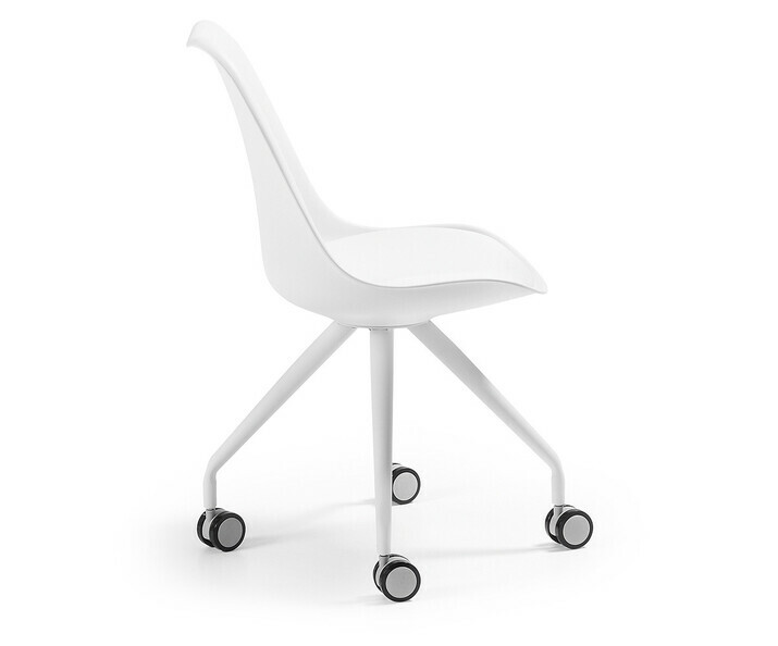 Fauteuil de bureau blanc pour ado