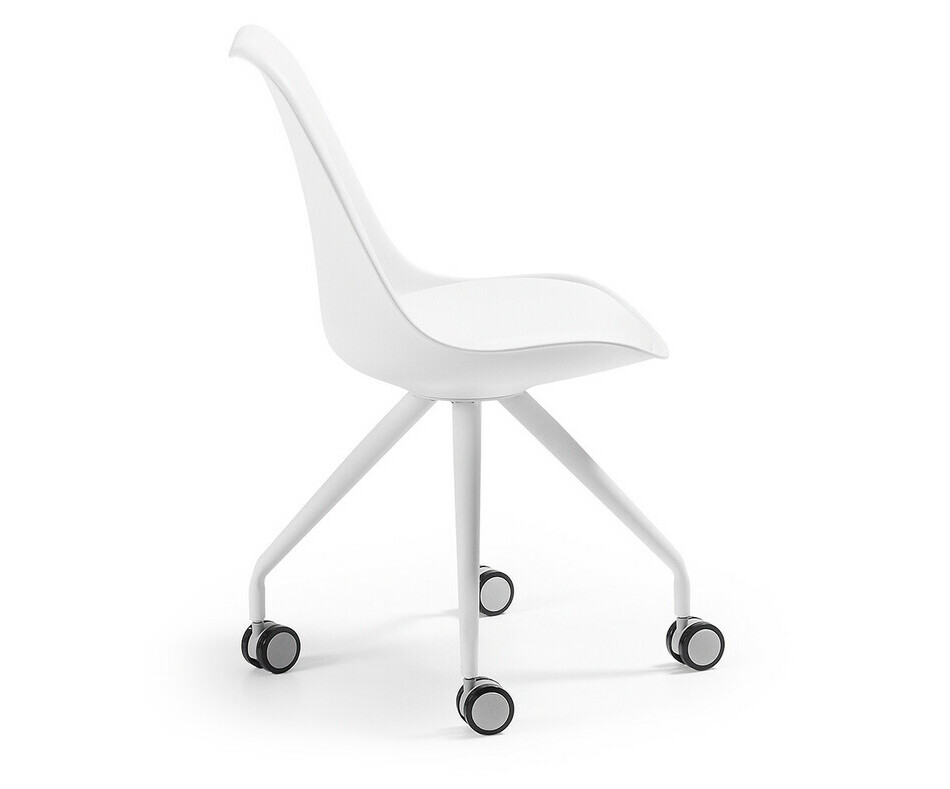 Fauteuil de bureau blanc pour ado