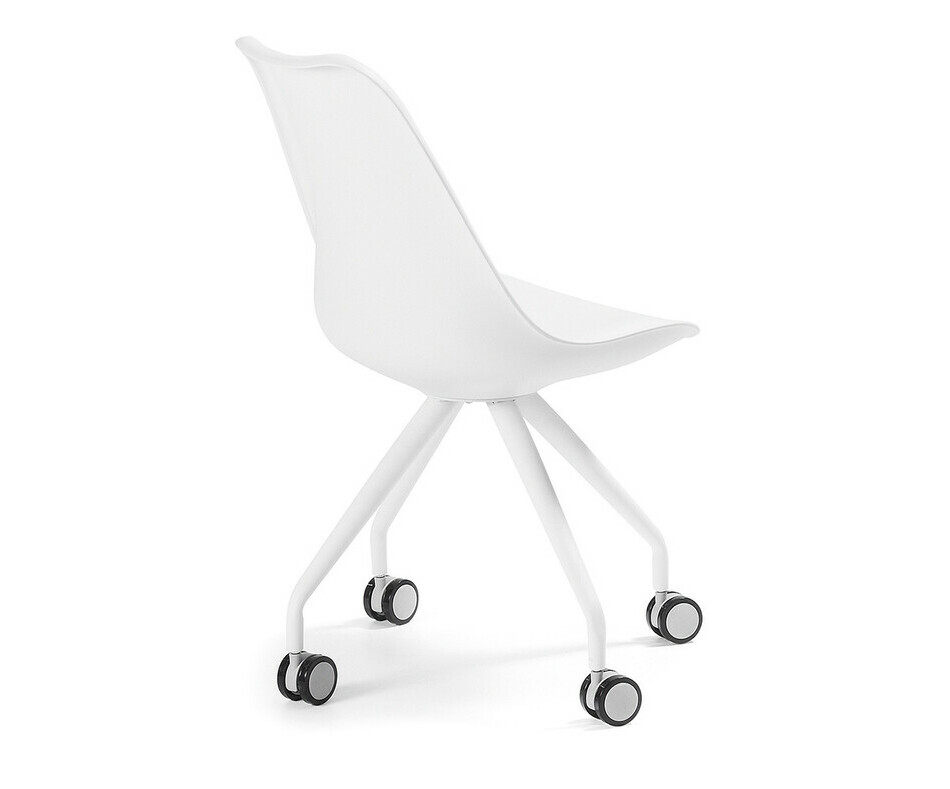 Chaise de bureau blanche pour ado