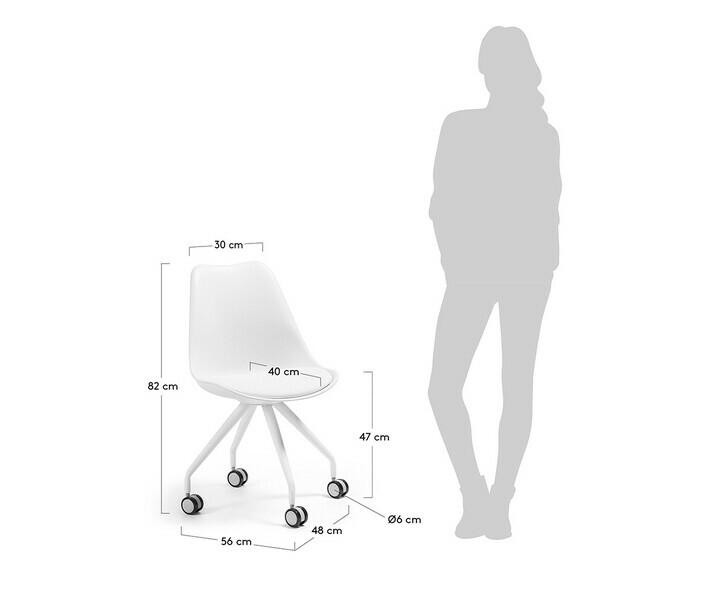 Dimensions de la Chaise Knox