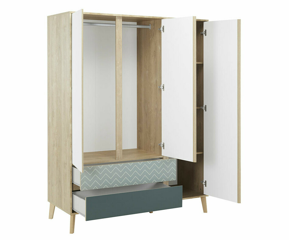 Armoire enfant avec penderie