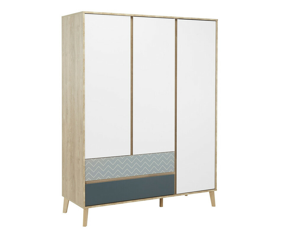 Armoire adulte avec 3 portes