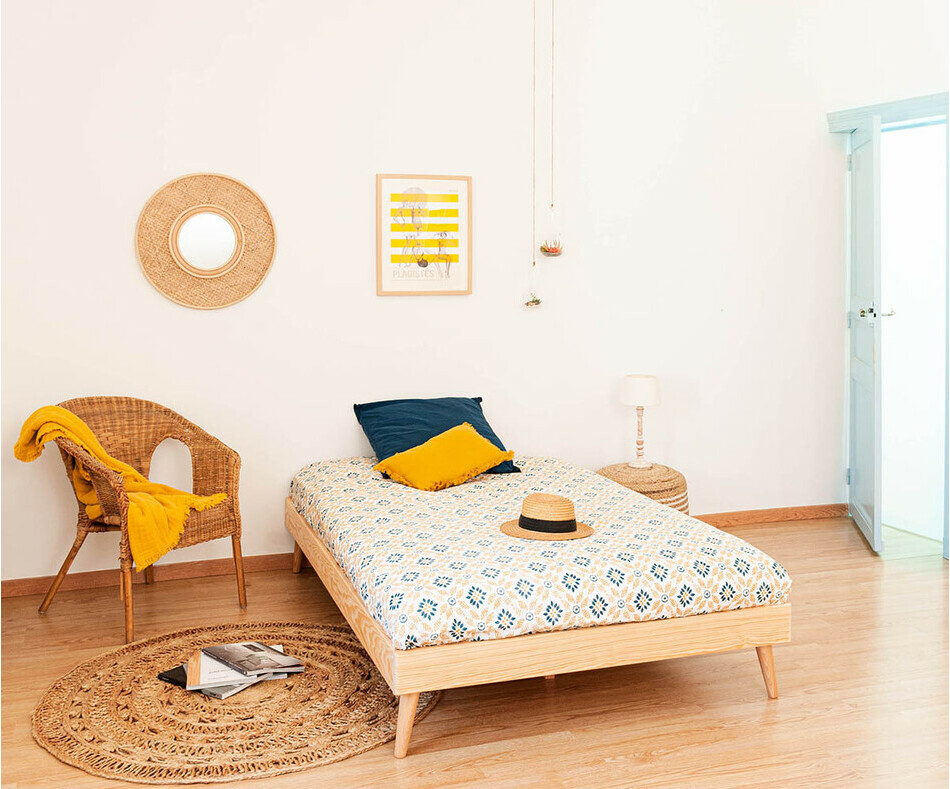 Lit ado en bois massif