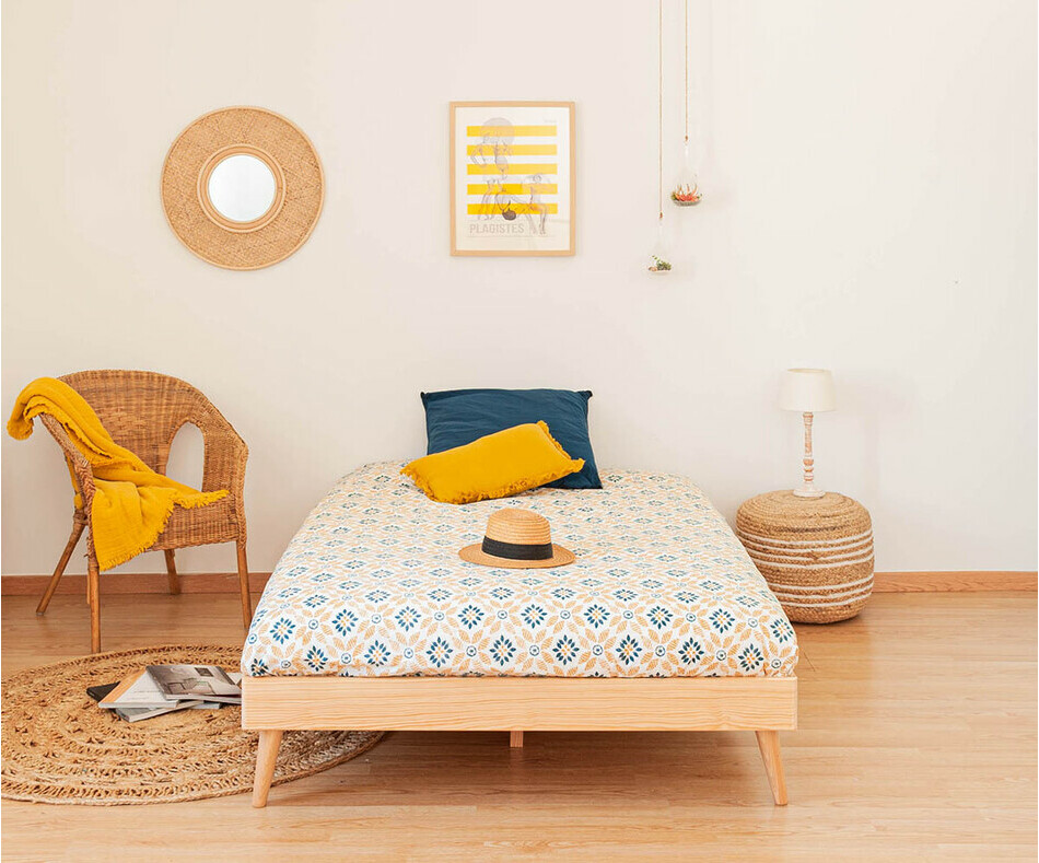 Lit Honey 2 places en bois Lit Honey 2 places en bois