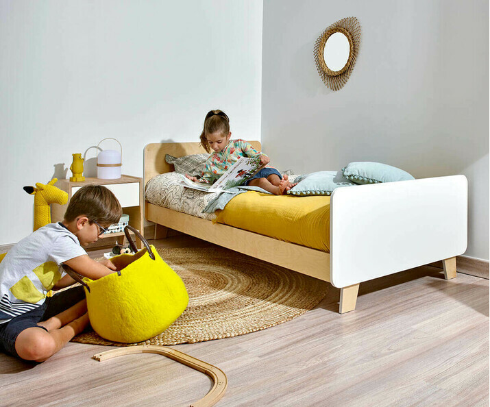 Lit enfant avec sommier et matelas - Spilou