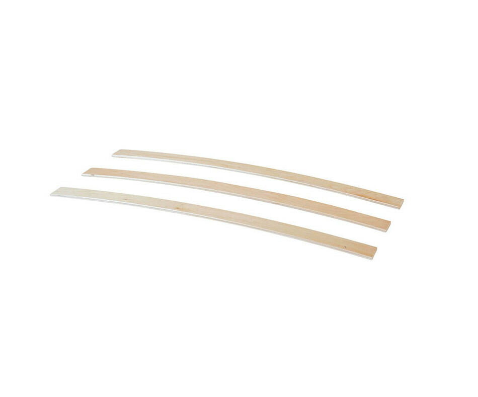 Lot de 3 lattes de sommier pour lit adulte