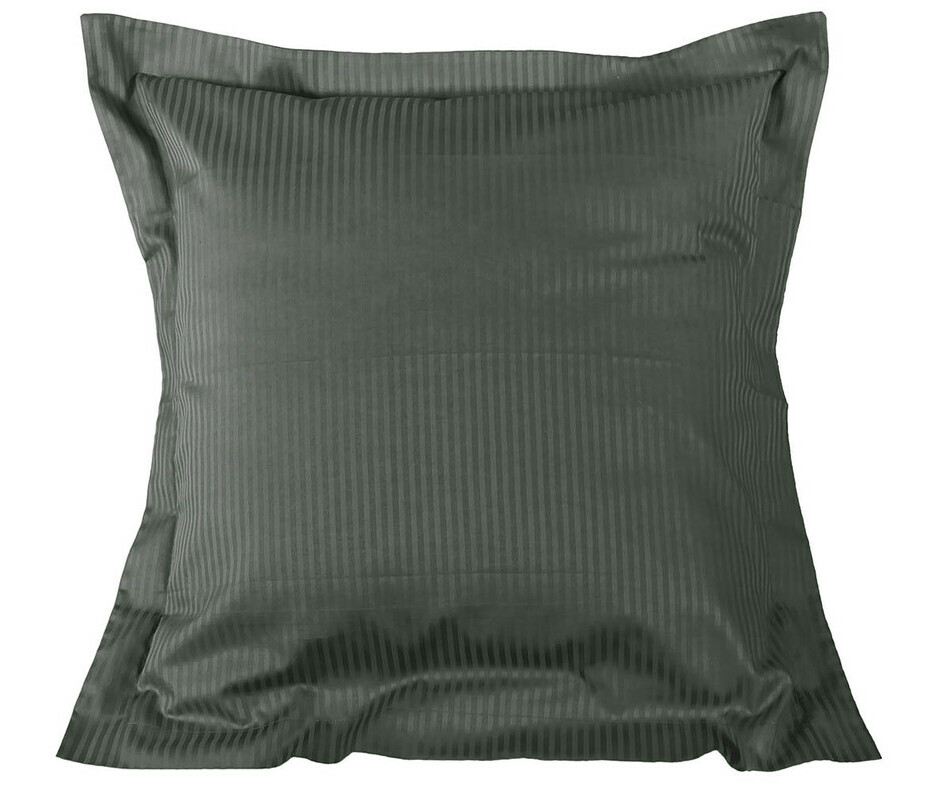 Taie d'oreiller adulte - Gris anthracite Taie d'oreiller adulte - Gris anthracite