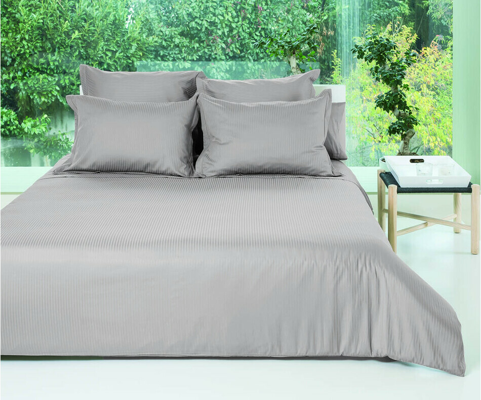 Parure de lit gris - Adagio