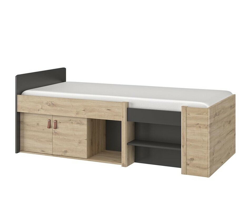 Lit enfant simple avec marches