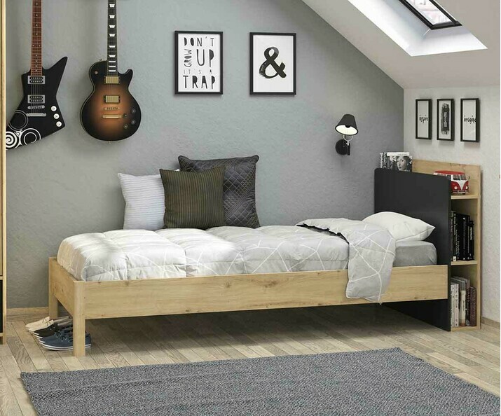 Lit enfant avec sommier et matelas - Ory
