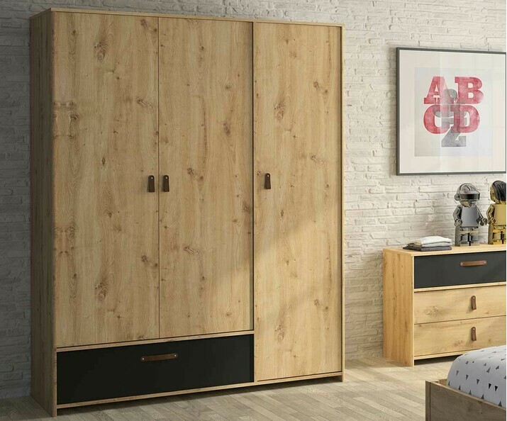 Armoire enfant 3 portes - Ory