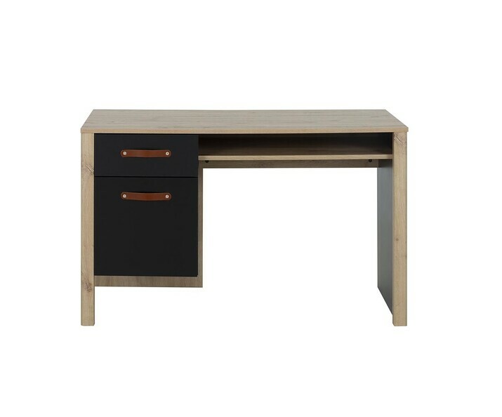 Bureau enfant noir et bois