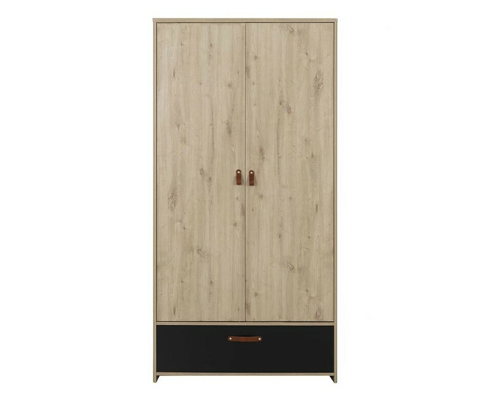 Armoire ado bois et noire