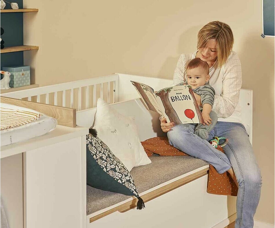 Lit bb avec petite banquette