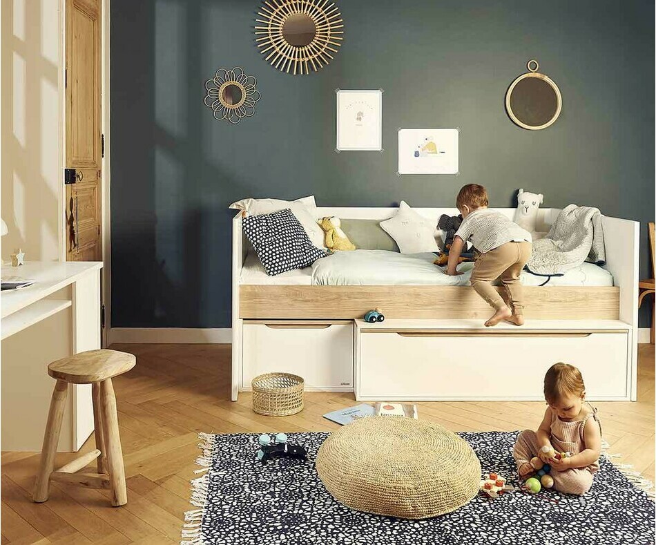 Lit enfant volutif avec rangements