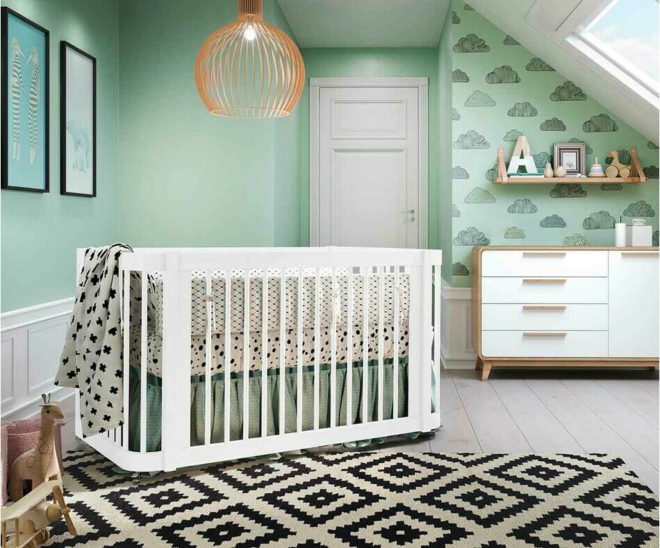 Lit bb en bois Tosca