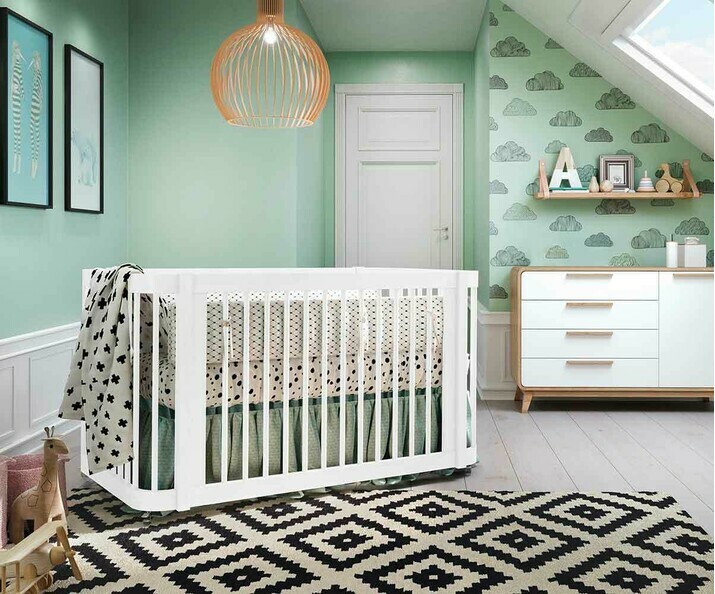 Lit bébé évolutif avec matelas - Tosca