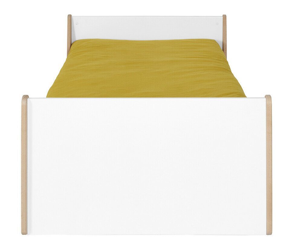 Pied du lit Kolmio blanc