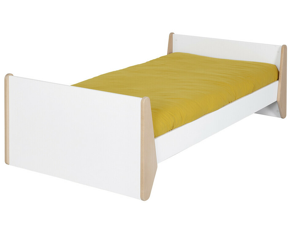 Profil du lit Kolmio blanc en bois