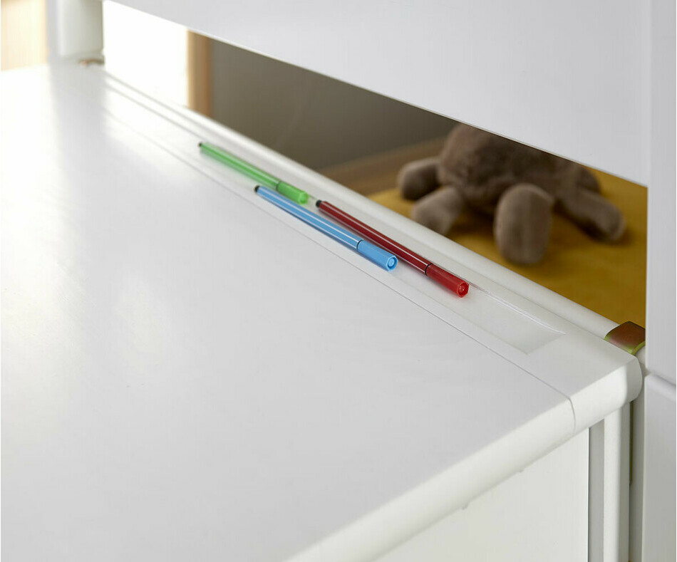 Plumier bureau Gana blanc