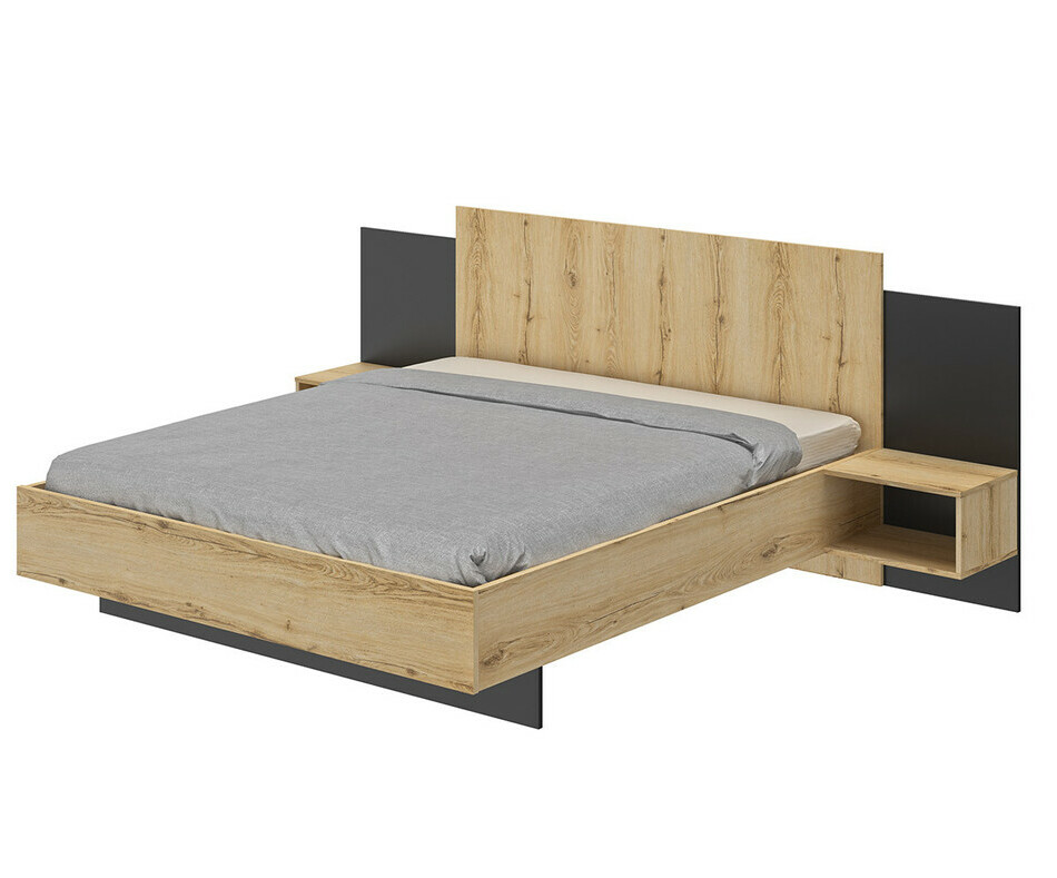 Lit adulte avec matelas Nao 140 x 190 cm