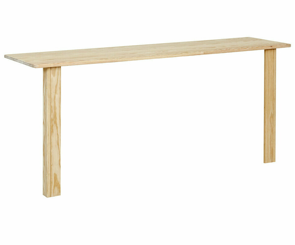 Bureau en bois massif Rimi adulte bois naturel