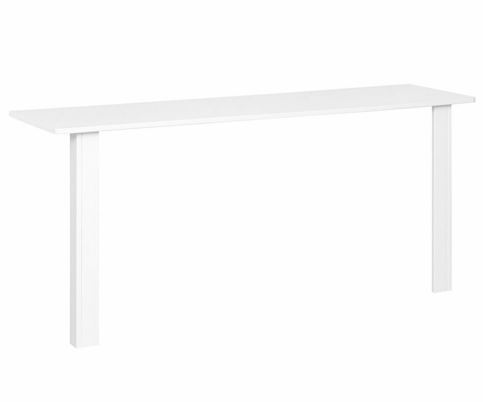 Bureau en bois massif ado Rimi blanc Bureau en bois massif ado Rimi blanc