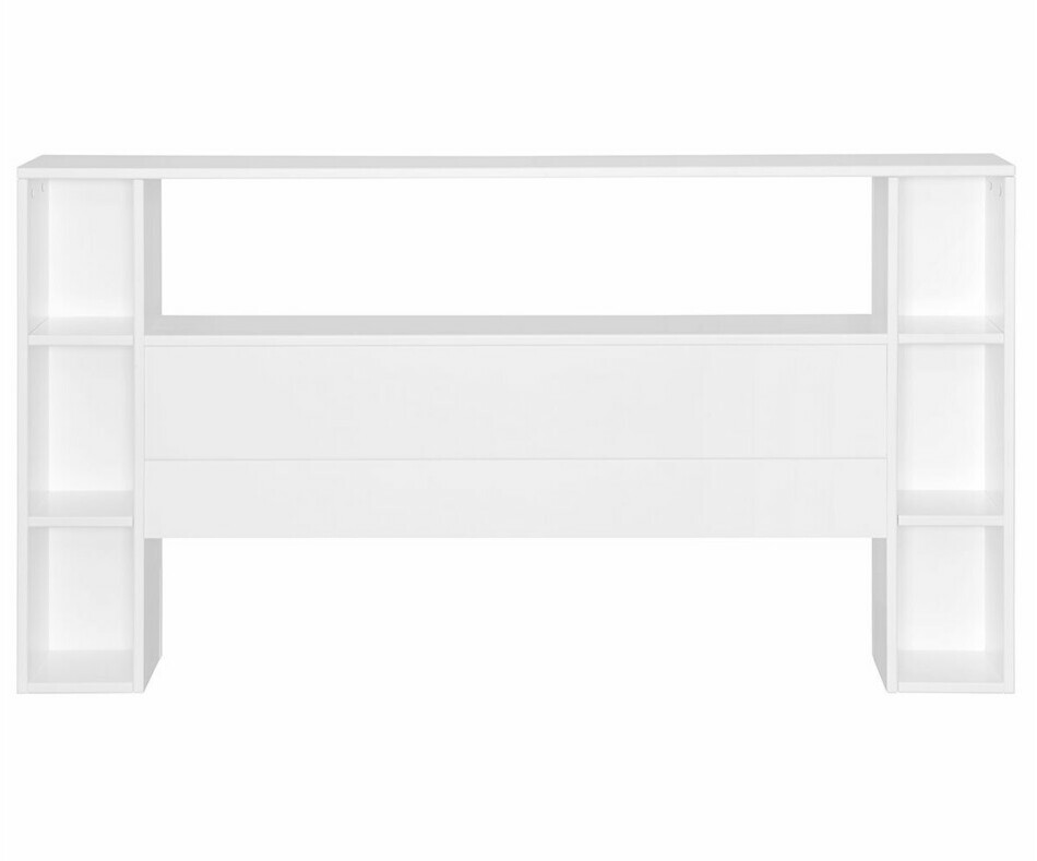 Rangements pour la tête de lit Pola blanche Rangements pour la tête de lit Pola blanche