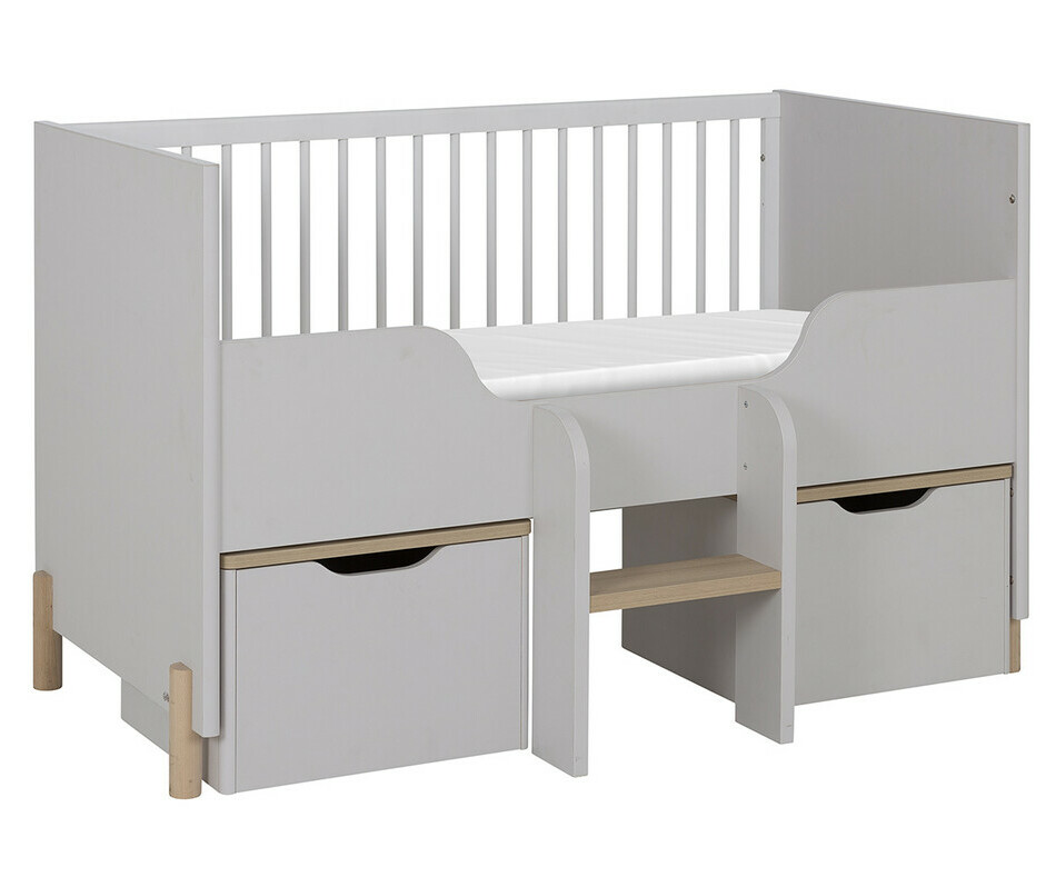 Lit bb volutif avec rangements Eli 