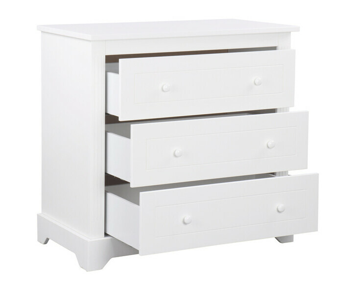 Commode bb Roma avec 3 tiroirs de rangements