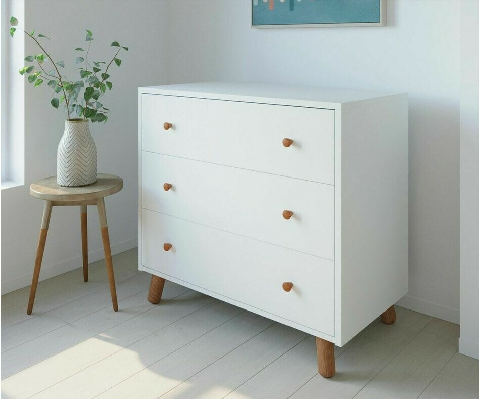 Commode Bb Alma avec 3 tiroirs