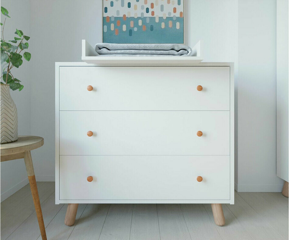 Commode 3 tiroirs Alma avec plan  langer 