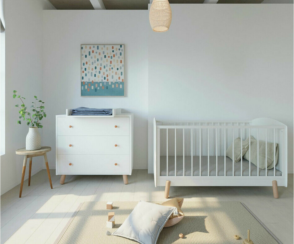 Lit avec commode et plan  langer Alma