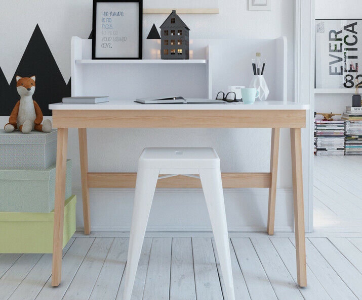 Bureau enfant avec rangements