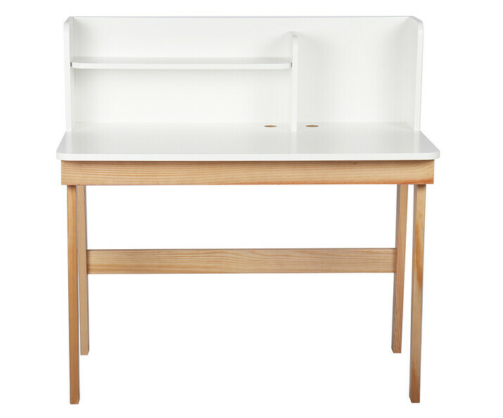 Bureau enfant bois et blanc