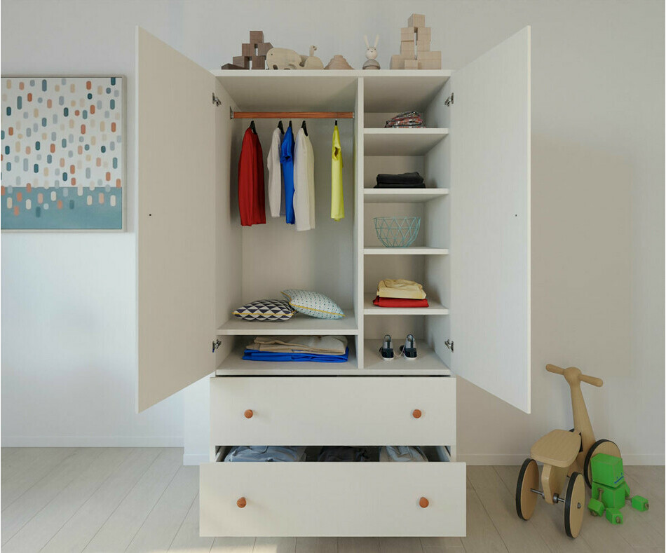 Armoire bb Alma ouverte