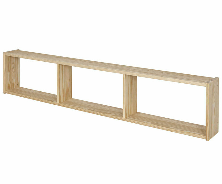 Etagre en bois naturel pour lit mezzanine Naolo