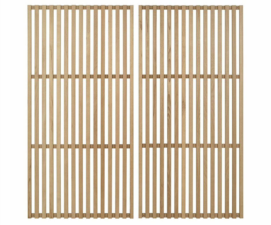 Tête de lit haute en hêtre massif Tête de lit haute en hêtre massif