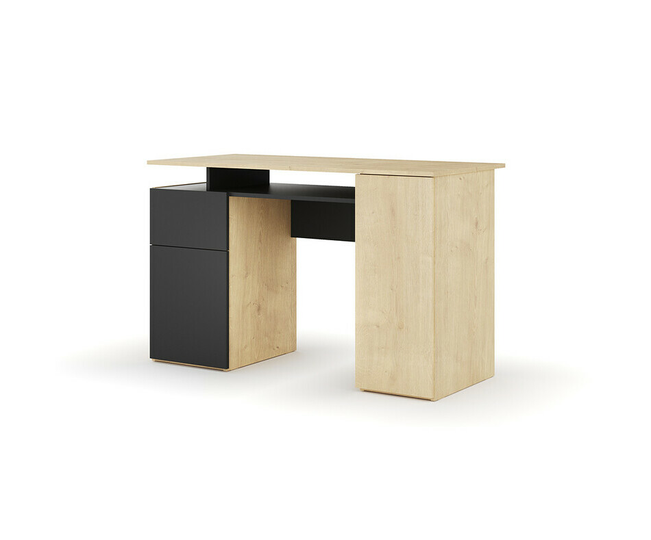 Bureau Jini ado avec rangements ouverts