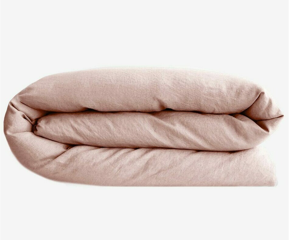 Housse de couette Perla ado vieux rose